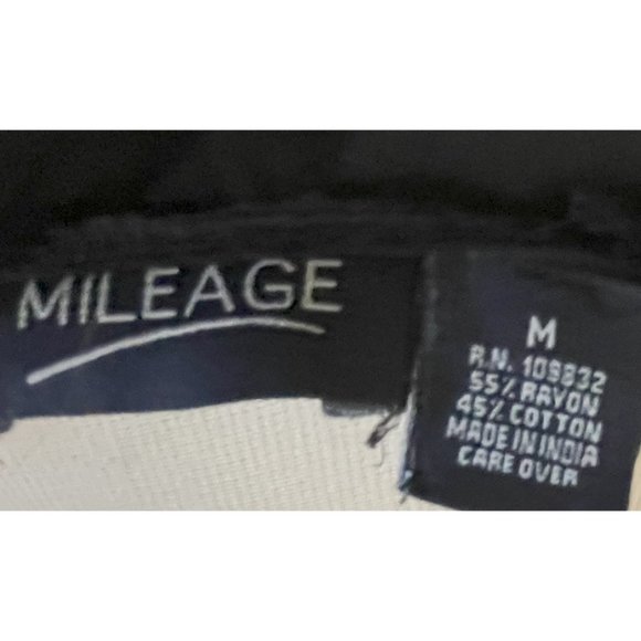 Asymmetrical black sheer tunic M - Picture 3 of 3